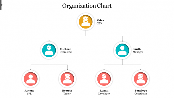 Organizational Chart PowerPoint Template