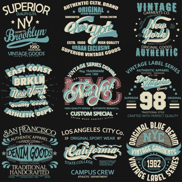 T Shirts Printing Sports Logos Illustrator Template