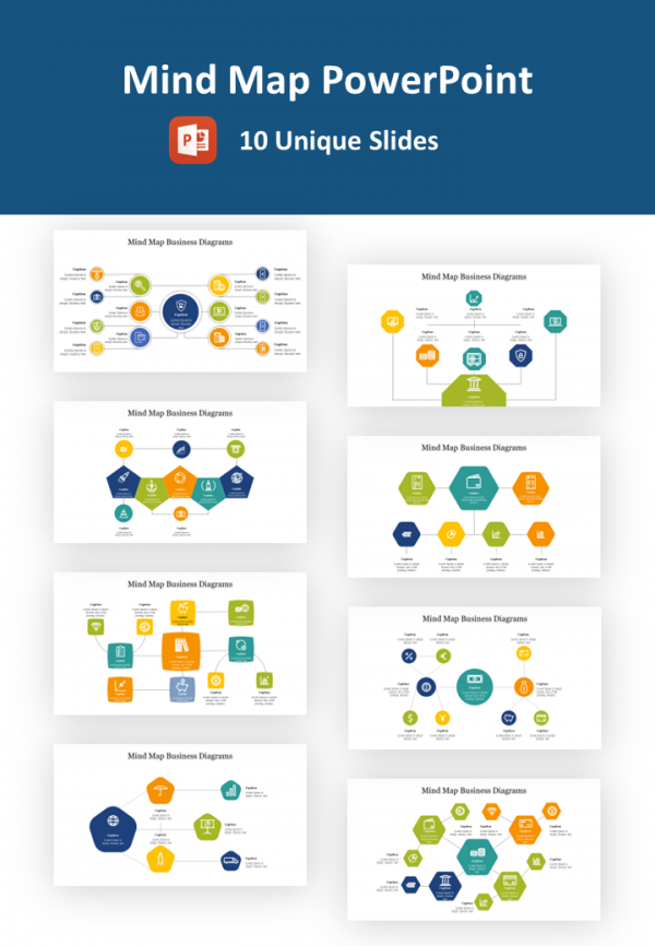 Editable%20Mind%20Map%20Infographics%20PowerPoint%20Template