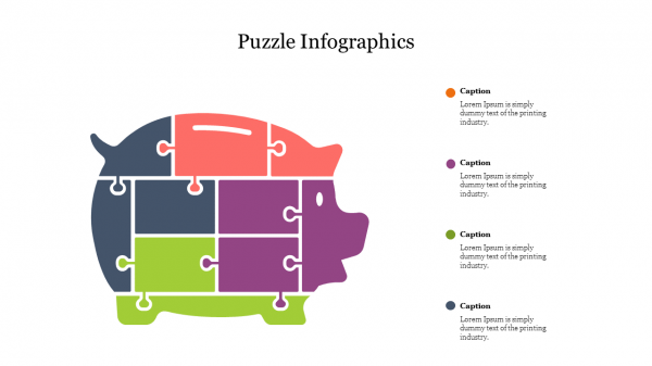 Jigsaw Puzzle Pieces PowerPoint Template