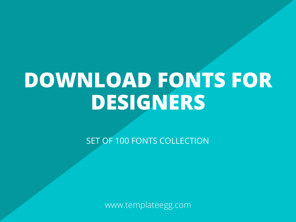 Order Now Download Fonts For Designers For Your Use